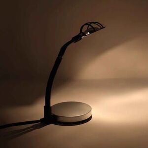 Vintage Zelco Micro Halogen Lamp- black